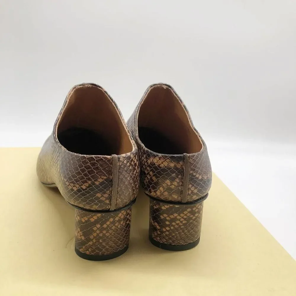 LOQ Eva Castaa Python Mules - Picture 8 of 11